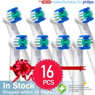 16pcs Toothbrush Heads Oral B Replacement Compatible Replacement Electric Toothbrush Braun Power EB17