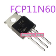 20pcs FCP11N60 New Original Spot TO-220 11N60 650V 7A MOS Field Effect Tube P11N60