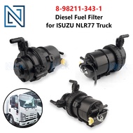 Diesel Fuel Filter for ISUZU NLR77 NLR PRO Truck 8-98211-343-1 ISUZU Diesel Filter Assembly Fuel Sed