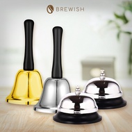 BREWISH Reception Call Bell Stainless Steel Call Bell Table Kitchen Cafe Hospital Hotel Loud Service