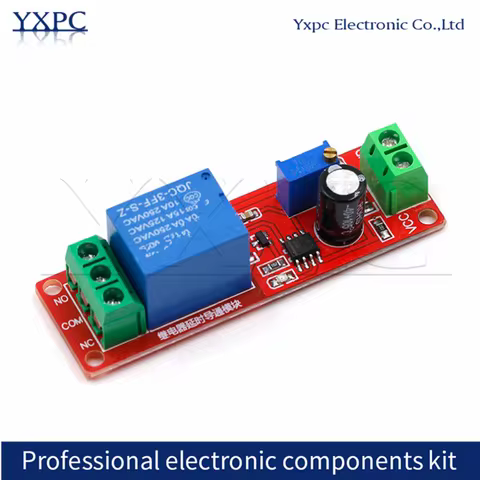 NE555 Timer Switch Adjustable Disconnect Module Time delay relay Module DC 5V 12V Car electrical del