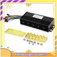 【W】36V 48V 52V Electric Bike Controller 40A Tri-Mode Controller with Junction Box for Electric Bike 