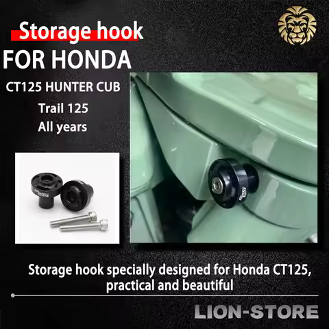 Storage hooks FOR HONDA CT125 CT 125 HUNTER CUB Trail 125 2BJ-JA55 8BJ-JA65 2022 2023 all years Moto