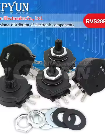 5PCS RVS28 B102 3PIN Electric welding machine potentiometer new 100% RVS28P-B102 2W 1K welding machi
