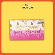 G21 KOJIC PAPAYA AND HONEY OATMEAL DUO SOAP