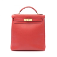 【二手】愛馬仕 HERMES 凱莉包 Ad GM 朱紅色，內縫線，朱紅色，其他，凱莉包 Ad GM 朱紅色，女士
