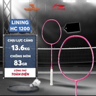 Genuine LINING HC 1200 Pink Badminton Racket - Flexible - Comprehensive Offensive