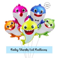 [SG In stock] 3D Baby Shark Family Foil Balloon for Kids Birthday Party Decoration