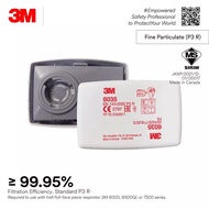 3M 6035 P3 R & 7093 P100 Filter/ Fit with 3M 6000/6500/6800/7000 Series Respirator *1 Pair*