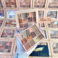 Phấn mắt Sivanna Hello Perfect HF178 có nhũ - Bảng Mắt Má Hồng Tạo Khối Sivanna Hello Perfect HF178