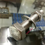 Stainless steel bolt nut m12 x 40 THE A2-70 bolt wrench 19 bolt 17 ss 304