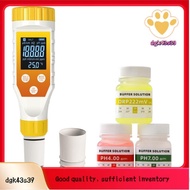 For Aquaculture Spa 7 in 1 Water Quality Tester PH/EC TDS/H2 Hydrogen/ORP Salinity IP67 Waterproof S