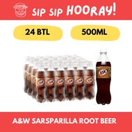 A&W sarsaparilla Root Beer (24 x 500ml)
