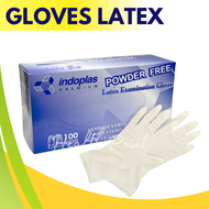 Gloves Latex Powder Free, INDOPLAS