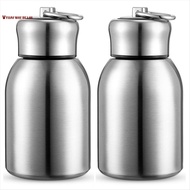 10oz Water Bottle Slim Insulated Thermal Water Bottle Small Vacuum Hot Cold Water Bottle Bulk 2 Pcs