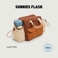 Sunnies Flask Lunch Pack (Insulated Nylon Lunch Box for School and Travel)