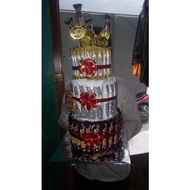 SNACK TOWER 3 Tingkat free Topper Ucapan Ap