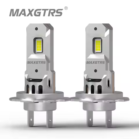 2Pcs Best Turbo H7 H18 LED Bulbs with Fan CSP Chip High Power 110W 20000LM for Mercedes W211 W203 Ca