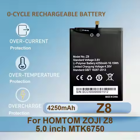 Battery For Homtom HT70 S99 ZOJI Z8 5.0 inch MTK6750 HT7 Pro S16 S7 Z6 Z7 S8 5.7 HT6 Oukitel K6000 U