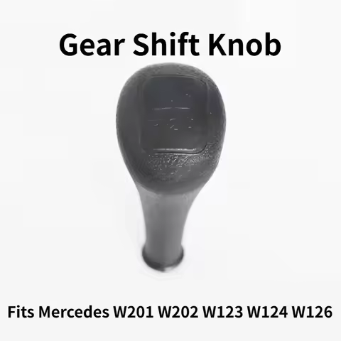Gear Shift Knob Shifter Handle Fits Mercedes Benz W201 W202 W123 W124 W126 Manual Transmission Inter