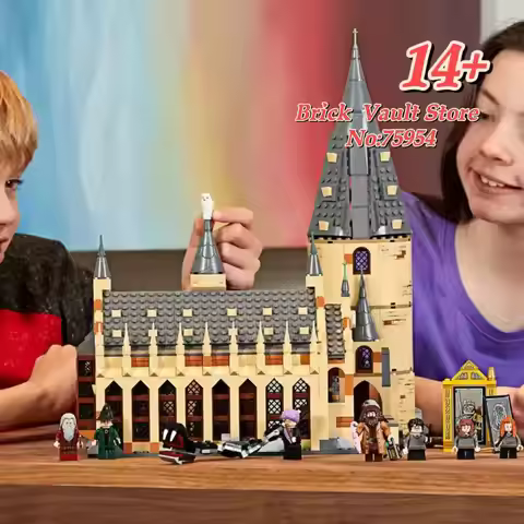 New Product 75354 Lobby Castle Famous Building Model Set, Christmas Gift, Birthday Gift