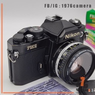 กล้องฟิล์ม nikon FM2 n สีดำ พร้อม เลนส์ 50 f 1.8 มือสองสภาพดี