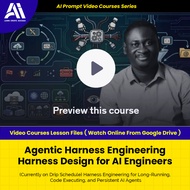 Learn Ai Prompting Course - Agentic Harness Engineering Harness Design for AI Engineers | Ai LLM Pro