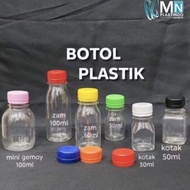 Mini Plastic Bottles 30ml 50ml 60ml 100ml