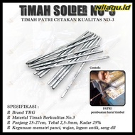PROMO Timah solder batangan patri panci alumunium seng stenlis huruf timbul radiator
