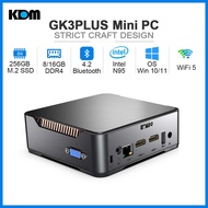 ใหม่ GK3Plus Mini PC CPU Alder-N Lake N100 Quad-Core WiFi 2.4G/5G Bluetooth 4.2 Quad-core HDMI Display Pocket Mini Computer(เปิดใช้งานล่วงหน้า Win11 Pro)