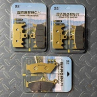 Domain Rice Disc Brake Pads Suitable for BMW Water Bird R1200GS ADV R1200R/RS Ceramic Front Rear Bra