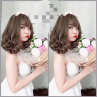 Tóc giả cả đầu ❤️FREESHIP❤️ Tóc bộ xoăn phồng ngắn - 8161