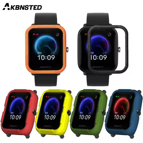 AKBNSTED PC High Quality Hard Watch Protective Shell For Xiaomi Huami Amazfit Bip U/Bip Smart Watch 