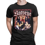 【KATSEYE Gnarly】pop band graphic men's 100% cotton O-neck short -sleevedT-shirt