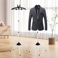 GUANY Telescopic Garment Steamer Rack Floor Mounted Foldable Steam Clothes Rack Durable Thickene Floor Mounted Steamer Stand Hotel