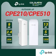 Tp-Link CPE210 CPE510 300Mbps up to 15KM Outdoor Long Distance PoE WiFi Access Point Repeater O3 O4 