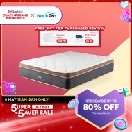 NeckPro Peony V2 13 Inches | Beehive Spring Mattress (10 Years Warranty) Tilam Queen/ King/ Single/ Super Single 床褥 弹簧床