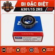 [GOOD TYPE] Bearing 6301/15 2RS Rubber Cap 15x37x12 - Dust Sealed Bearing for Motorcycles, Electric 