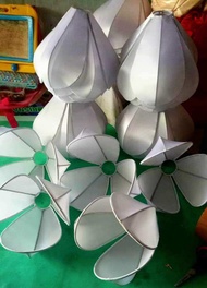 kap lampu dekorasi Jogja Kap lampu hias/standing/pelaminan/gantung model kelopak tulip