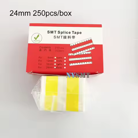 Yellow 24MM SMD Splicing Tape SMT Double Splice Tape Carrier Tape For PCB Board