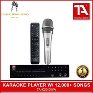 COD TA K20 32GB Classic Audio Titanium player Mediacom Karaoke powered Original by DIVA Audio