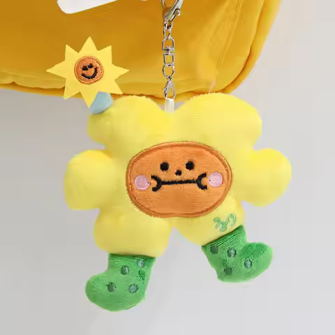 Thailand GMMTV CP Plush Keychain Cartoon Cute Filling PP Cotton Pendant Book Fans Birthday Gifts
