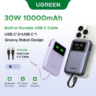 UGREEN 10000mAh Powerbank 30W Charger UGREEN UNO Charger PD QC Fast Charging