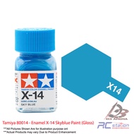 Tamiya #80014 - Enamel X-14 Skyblue Paint (Gloss)