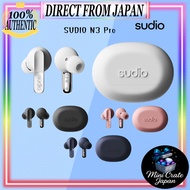 SUDIO N3 Pro Wireless Earbuds with ANC and Microphone - Bluetooth 5.4, IPX4 Water Resistant, Compati