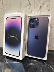 💜💜台北iPhone專賣店💜💜二手機🍎 Apple iPhone 14 Pro Max 128GB🍎紫色電池健康度：100% 保固2023/12/28🔥台灣公司貨🔥