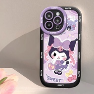 Pretty purple Kuromi Case For Realme 5S 5i C3 6i C25Y C21Y Realme 11X C67 C11 C53 C51 N53 Note 50 C3