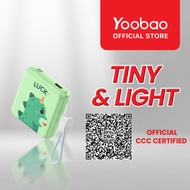 Yoobao 3C Certified Powerbank M4Mini/6024/6024MNQ 10000mAh 10W/PD20W Mini Cute Portable with Dual In