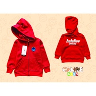 Kids zipper hoodie jacket hololive gamers