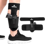 Ankle Holster for Concealed Carry, Leg Carry Pistols Gun Holsters with Magazine Pocket for Glock 19 